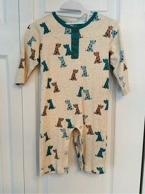 EUC Kissy Love Puppy Walk Playsuit, 9 months